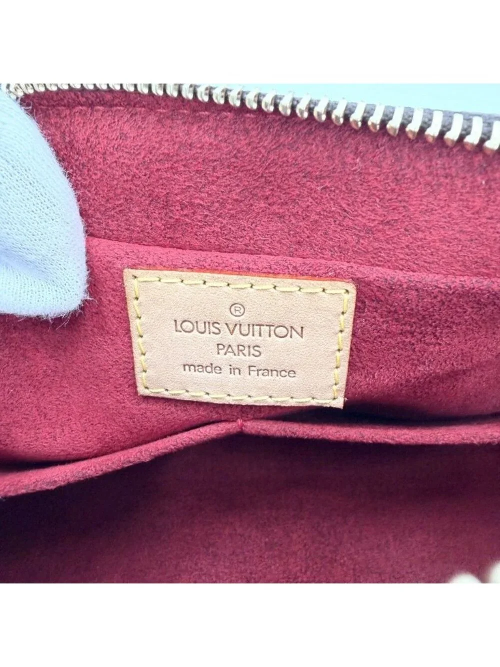 Louis Vuitton For Shoulder Bag MM Handbag Monogram Canvas Brown Gold Vintage